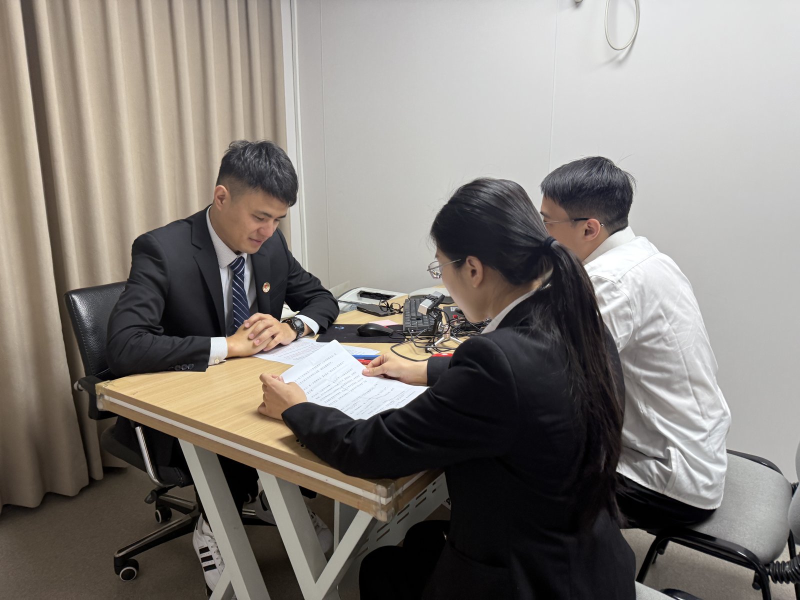 公证业务办理现场